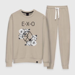 Женский костюм хлопок Exo rose