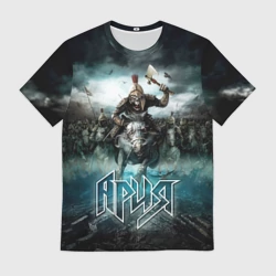 Мужская футболка 3D Ария Через все времена