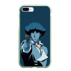 Чехол для iPhone 7Plus/8 Plus матовый Spike Spiegel blue