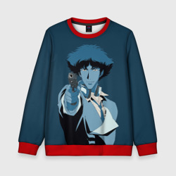 Детский свитшот 3D Spike Spiegel blue