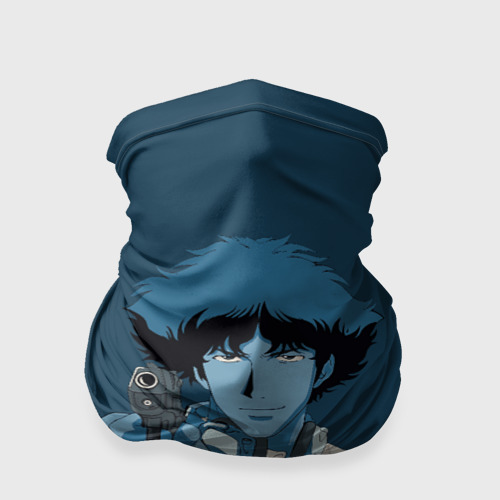 Бандана-труба 3D Spike Spiegel blue, цвет 3D печать