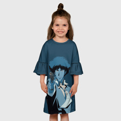 Детское платье 3D Spike Spiegel blue - фото 2