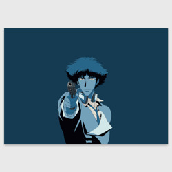 Поздравительная открытка Spike Spiegel blue