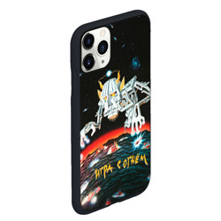 Чехол для iPhone 11 Pro Max матовый Ария Игра с огнём - фото 2