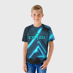 Детская футболка 3D Counter strike neon style - фото 2