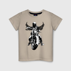 Детская футболка хлопок Biker wings
