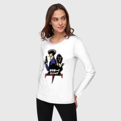 Женский лонгслив хлопок Спайк Шпигель и Фэй Валентайн - фото 2