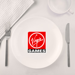 Набор: тарелка + кружка Virgin games logo - фото 2