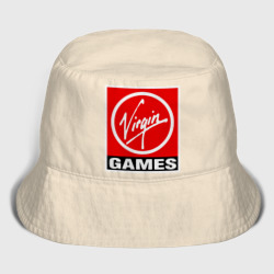 Женская панама хлопок Virgin games logo