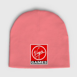 Мужская шапка демисезонная Virgin games logo