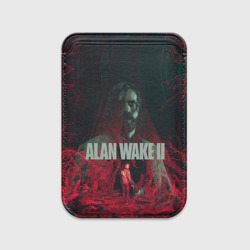 Картхолдер Magsafe магнитный Алан Уэйк и Сага Андерсон
