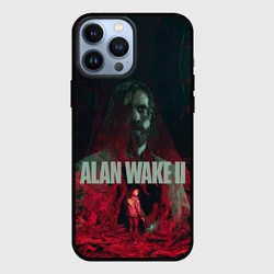 Чехол для iPhone 13 Pro Max Алан Уэйк и Сага Андерсон