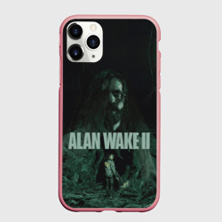 Чехол для iPhone 11 Pro Max матовый Alan Wake 2 Deluxe edition
