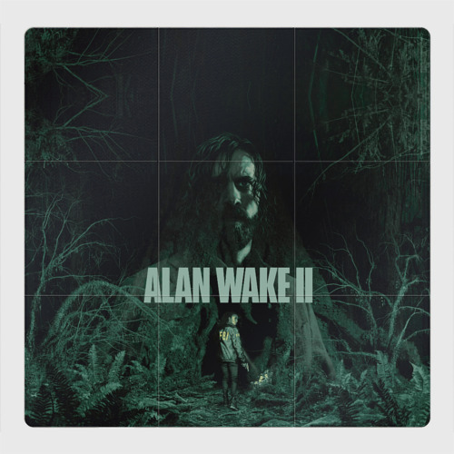 Магнитный плакат 3Х3 Alan Wake 2 Deluxe edition