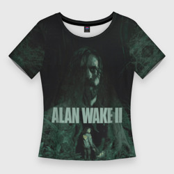 Женская футболка 3D Slim Alan Wake 2 Deluxe edition