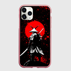 Чехол для iPhone 11 Pro Max матовый Призрак Цусимы - самурай