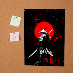 Постер Призрак Цусимы - самурай - фото 2