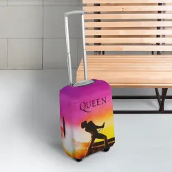 Чехол для чемодана 3D Queen Фредди Меркьюри - фото 2