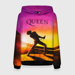 Женская толстовка 3D Queen Фредди Меркьюри