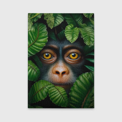 Обложка для автодокументов Черная обезьянка