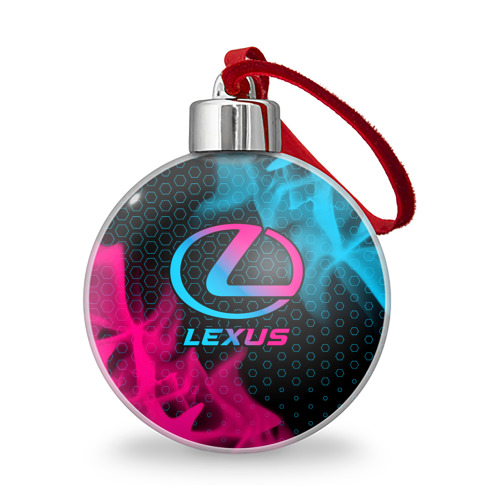 Ёлочный шар Lexus - neon gradient