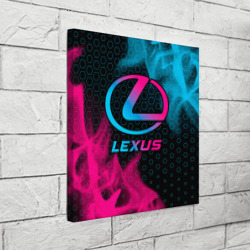 Холст квадратный Lexus - neon gradient - фото 2