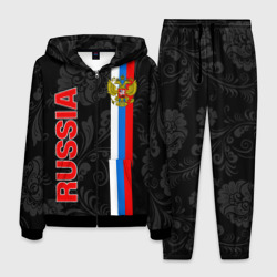 Мужской костюм 3D Russia black style