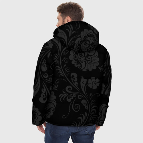 Мужская зимняя куртка 3D Russia black style, цвет черный - фото 4
