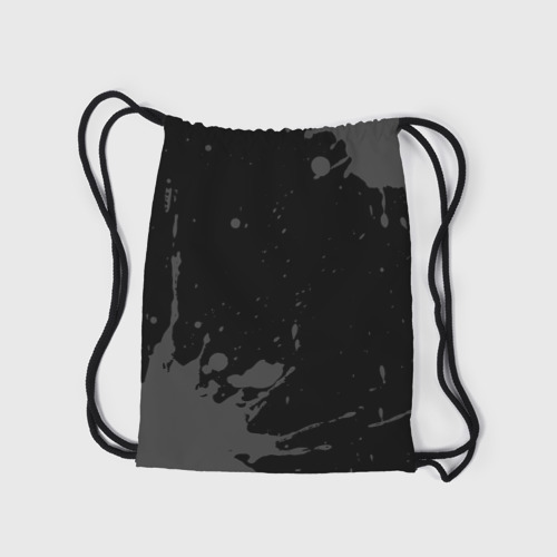 Рюкзак-мешок 3D Date A Live glitch на темном фоне: надпись, символ - фото 7