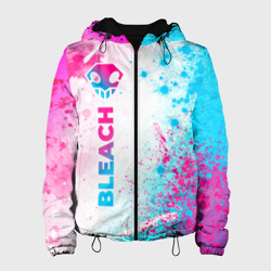 Женская куртка 3D Bleach neon gradient style: по-вертикали