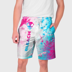 Мужские шорты 3D Bleach neon gradient style: по-вертикали