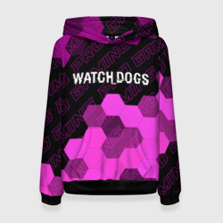 Женская толстовка 3D Watch Dogs pro gaming: символ сверху