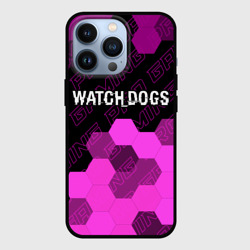 Чехол для iPhone 13 Pro Watch Dogs pro gaming: символ сверху