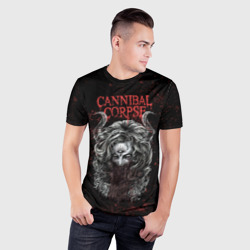 Мужская футболка 3D Slim Cannibal Corpse art - фото 2