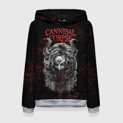 Женская толстовка 3D Cannibal Corpse art