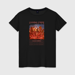 Женская футболка хлопок Cannibal Corpse Хаос