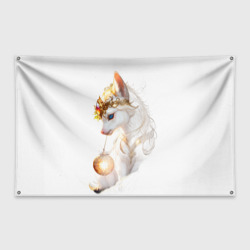 Флаг-баннер Новогодний малыш пегаса