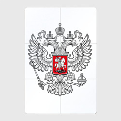Магнитный плакат 2Х3 Герб России серебро