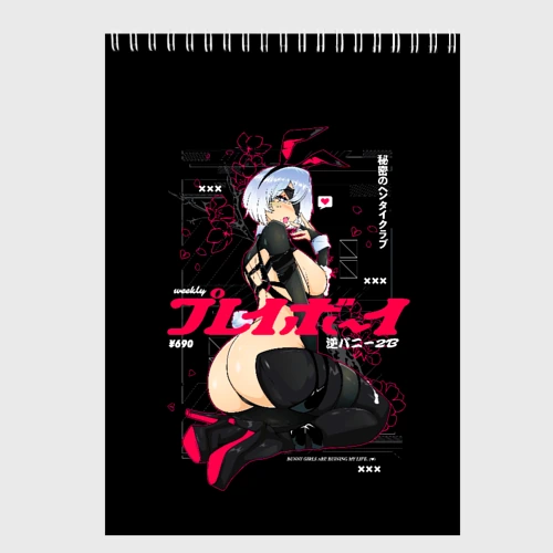Скетчбук Nier Automata - sexy waifu