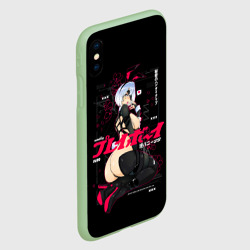 Чехол для iPhone XS Max матовый Nier Automata waifu - фото 2