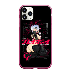 Чехол для iPhone 11 Pro Max матовый Nier Automata waifu