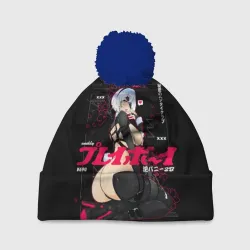 Шапка 3D c помпоном Nier Automata - sexy waifu