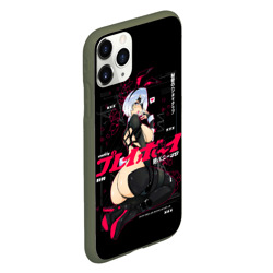 Чехол для iPhone 11 Pro матовый Nier Automata waifu - фото 2