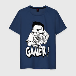Gamer man – Мужская футболка хлопок с принтом купить со скидкой в -20%
