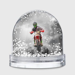 Игрушка Снежный шар Dirty motocross