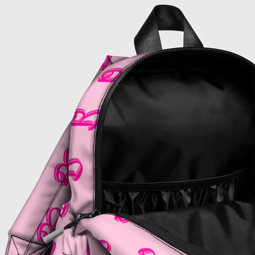 Детский рюкзак 3D Барби паттерн буква B - фото 6