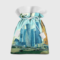 Подарочный 3D мешок Москва-сити Ван Гог