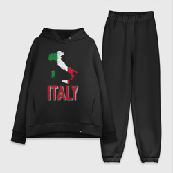 Женский костюм хлопок Oversize Italy