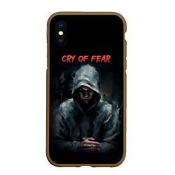 Чехол для iPhone XS Max матовый Cry of Fear - Simon