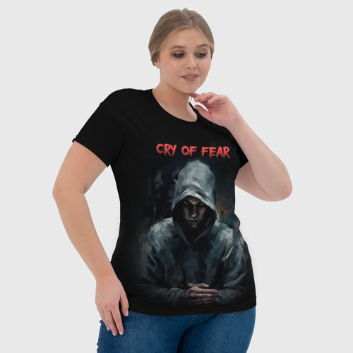 Женская футболка 3D с принтом Cry of Fear - Simon, фото #4